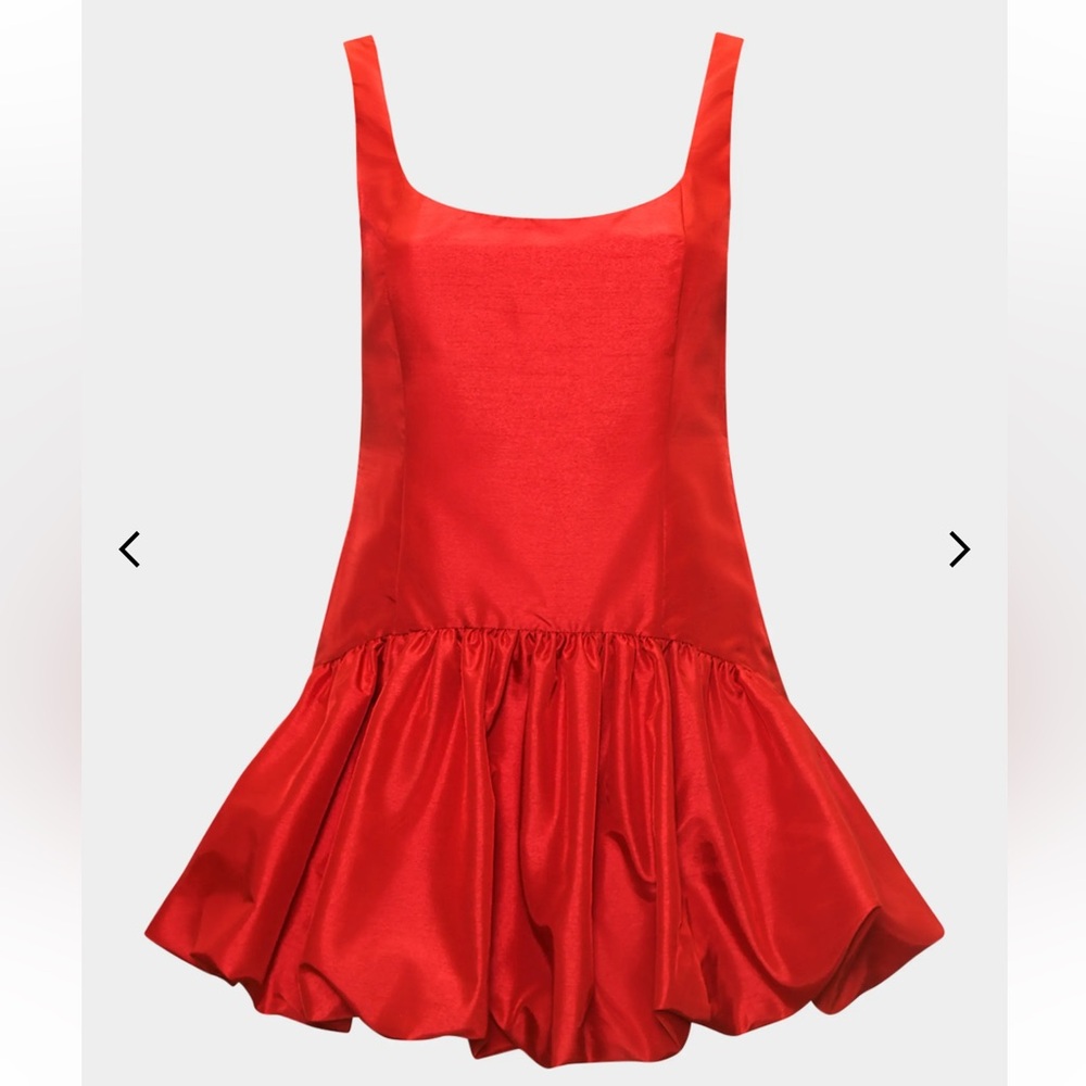 Hutch Lowry Drop-Waist Bubble Hem Mini Dress NWT